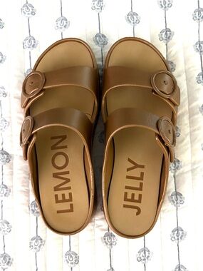 Lemon Jelly Platform Slides Bronze